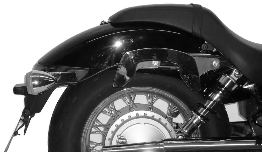 Commande En Gros Supports latéraux C-Bow chromés pour Honda VT 750 DC Shadow Spirit (07-13) Hepco & Becker