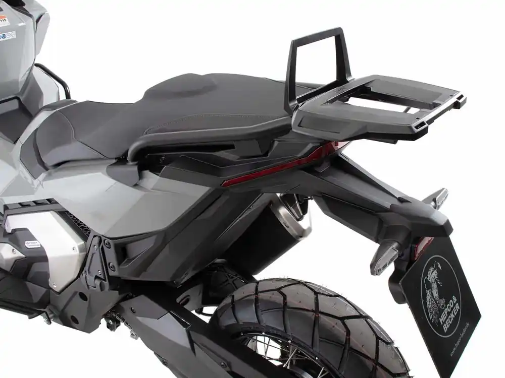 Support de topcase Alurack noir pour Honda X-ADV 750 (21-24) Hepco & Becker Vente Directe