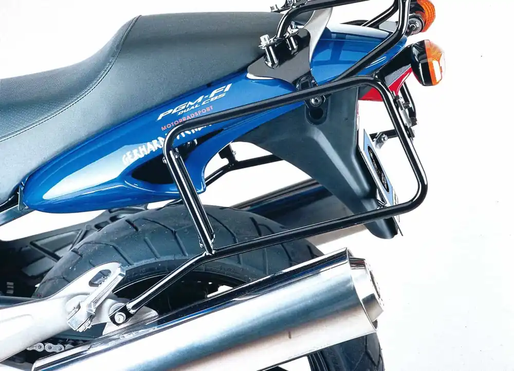 Expédition Rapide Supports de valises latérales fixes vissés noirs pour Honda CB 1100 SF X-11 X-eleven (00-03) Hepco & Becker