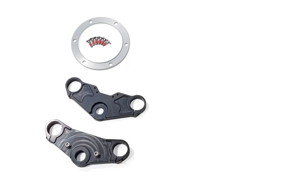 Solde LSL Gabelbrückenkit für Triumph Bonneville/Thruxton 11- / 52mm Offset