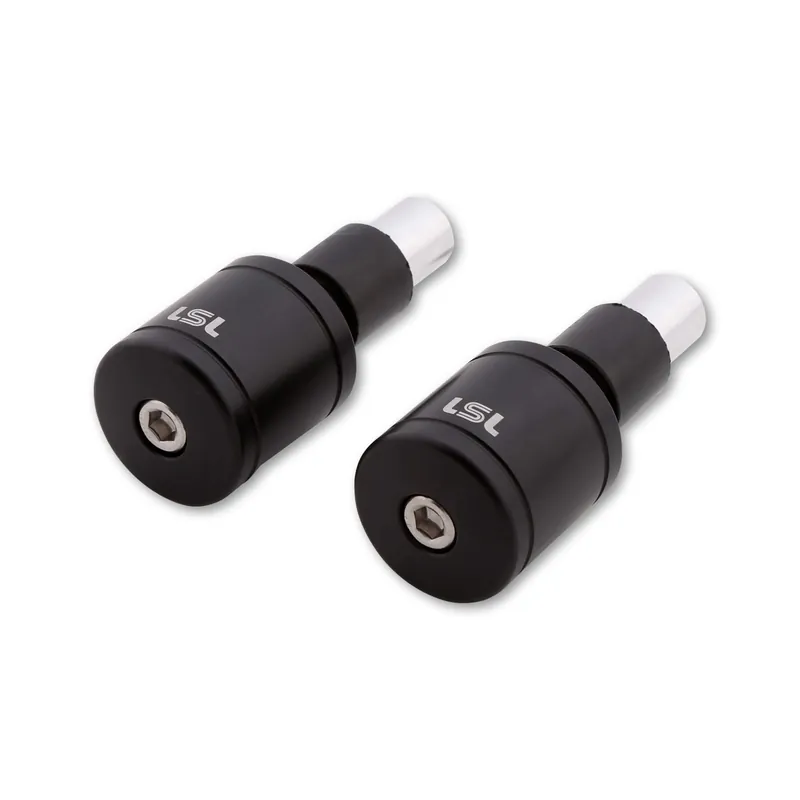 LSL Lenkerendgewicht, Aluminium, zylindrisch, groß, mit LSL-Logo, für 14 mm und 18 mm Innendurchmess Meilleur Prix