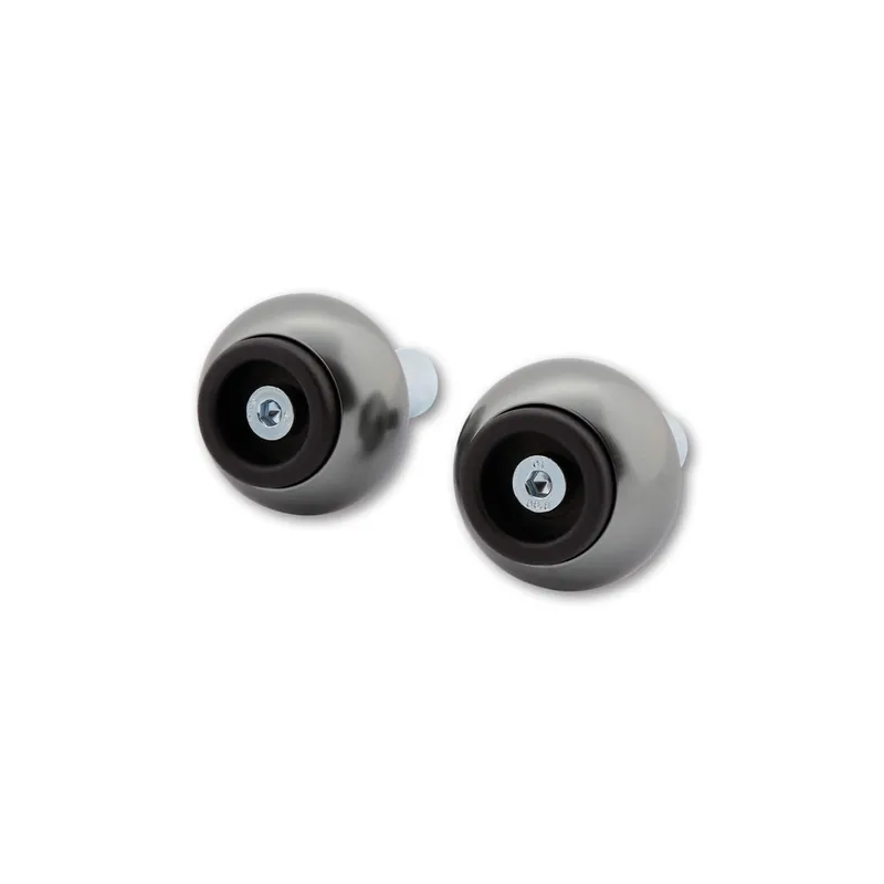 LSL Lenkergewicht Crash Ball Classic, für Lenker mit 14 mm Innendurchmesser (Alu-Lenker), titan Bon Plan