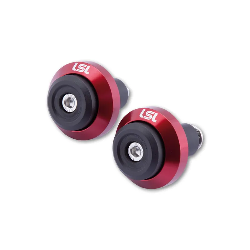 LSL Lenkergewicht GONIA, Aluminium, mit LSL-Logo, für Lenker mit 14mm und 18 mm Innendurchmesser, ro Seulement Aujourd'hui