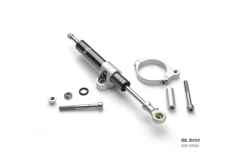 Quantité Limitée LSL Lenkungsdämpfer Kit mit Teilegutachten für YZF-R6, 1999-2002, titan