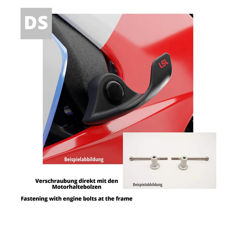 Vente Flash LSL SlideWing Befestigungskit für Kawasaki ZXR400