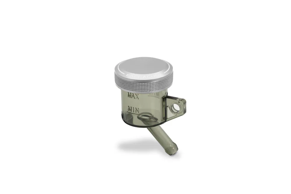 Expédié Aujourd'hui Barracuda Universal Ausgleichsbehälter mit silbernem Aluminiumdeckel, Durchmesser 30mm