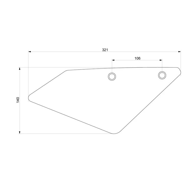 Acheter Direct Barracuda Nummerntafel Honda CB650R 2024-