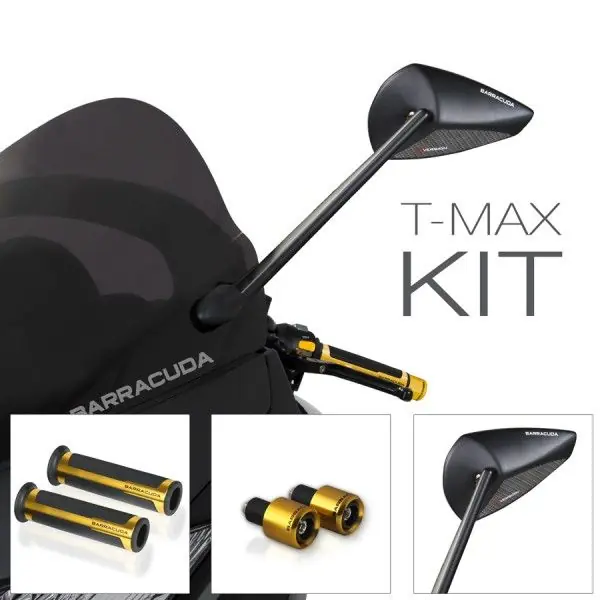 Barracuda T-MAX 500 STYLING-KIT Yamaha T-Max 500 2008 - 2011 gold Nouvelle Collection