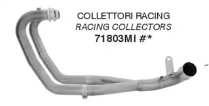 Quantité Limitée ARROW Racing Krümmer Edelstahl für Moto Guzzi V85 TT / Strada 2025-