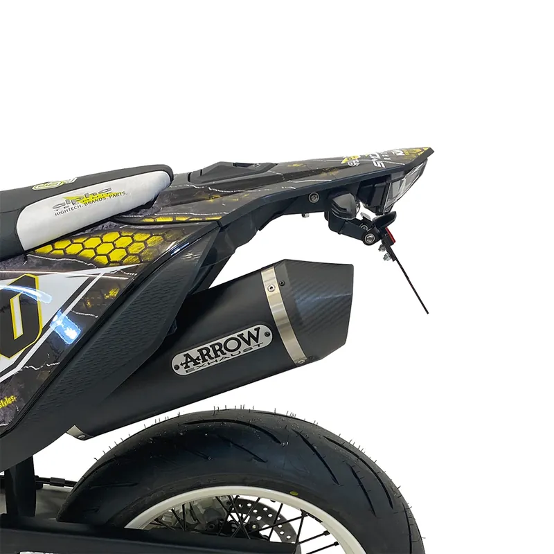 ARROW Auspuff DARK RACE-TECH für KTM 690 SMC R / Enduro R und GASGAS SM 700 / ES 700 Usine Directe