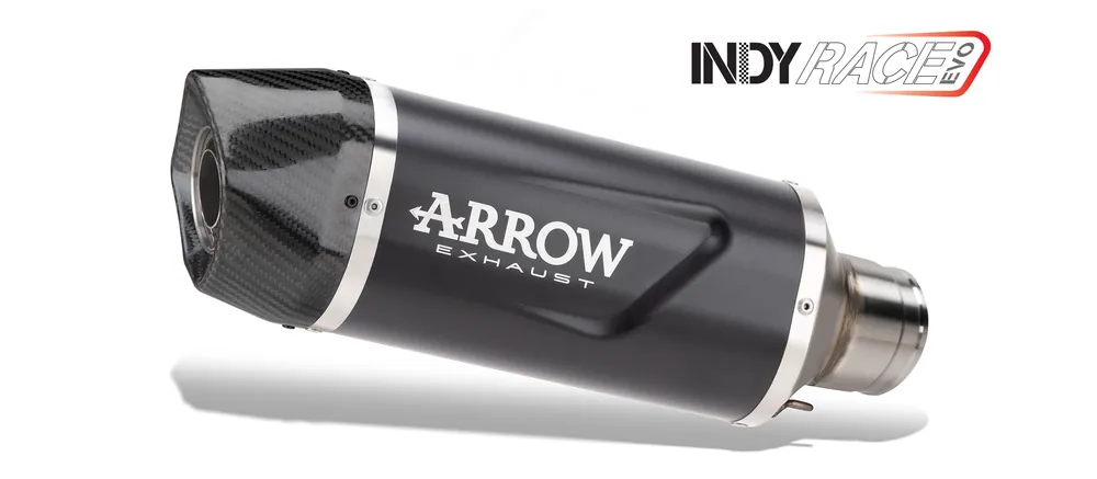 ARROW Auspuff INDY RACE EVO DARK Aluminium schwarz für KOVE 800X Pro Modelljahr 2024- Seulement Aujourd'hui