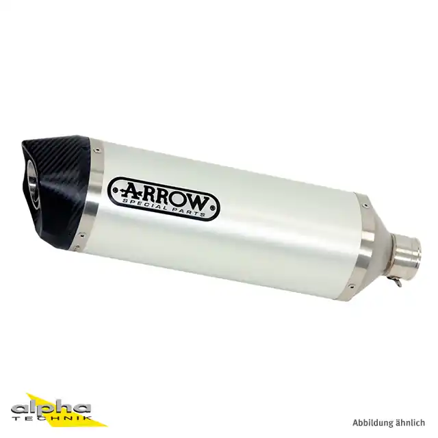 ARROW Auspuff RACE TECH für BMW C650 Sport 2016- aus Aluminium Commander Vite