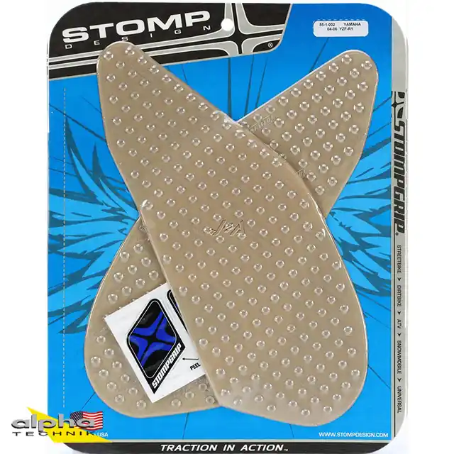 Stompgrip klar Volcano, für Yamaha YZF-R1, 2004-06 Prix Bas