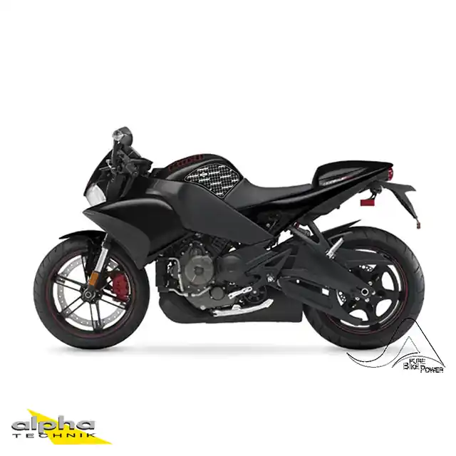 Stompgrip schwarz, Volcano, für Buell 1125R, XB Modelle (Siehe Verwendungsliste) Nouvel Arrivage