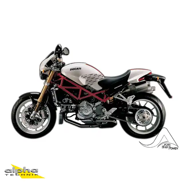 Stompgrip schwarz, Volcano, für div. Ducati Monster Modelle Livraison Express