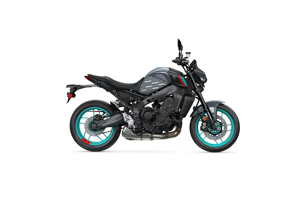 Stompgrip Tank Pad schwarz, Volcano, Streetbike Tank Kit für Yamaha MT09, 2021-2023 Achetez Aujourd'hui