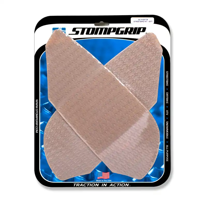 Marque Stompgrip Traction Pads klar, für diverse Triumph Modelle