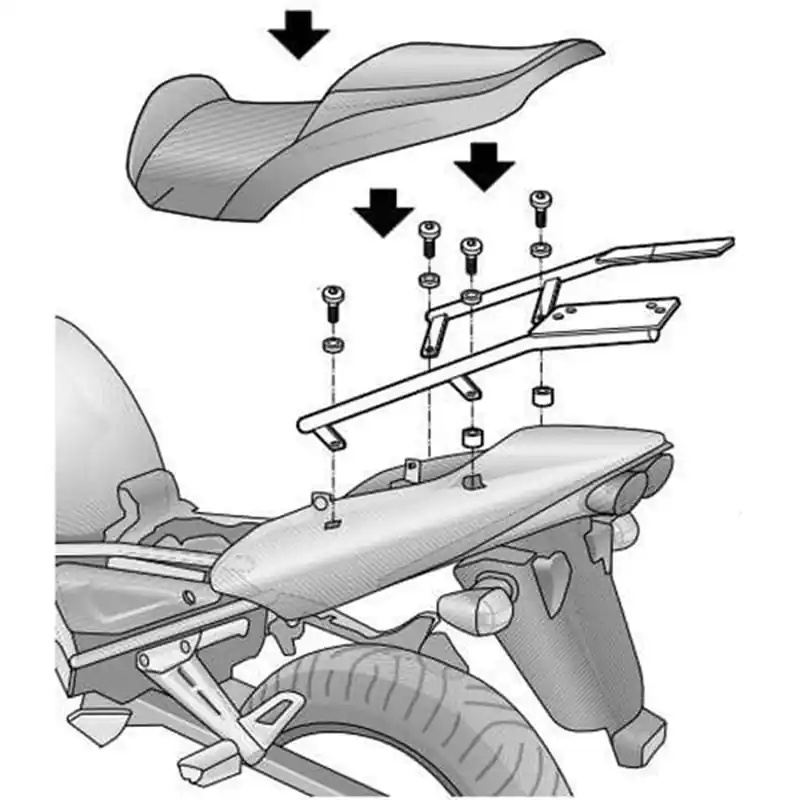 SHAD Top Master Montagesatz - Yamaha Satisfait Ou Remboursé