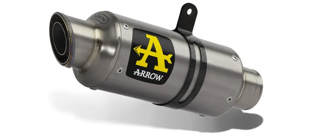 ARROW pot d&rsquo;échappement GP2 NiChrome noir pour KTM 790 Duke (25-) Prix Cassé