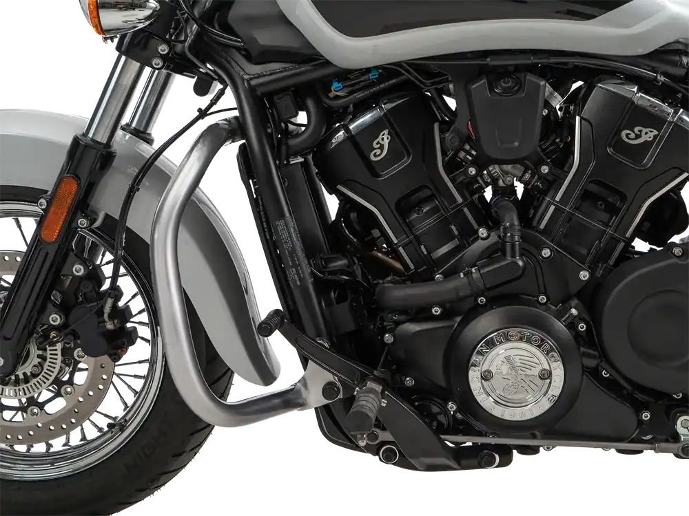 Arceau de protection moteur chromé pour Indian Scout Bobber 1250 (25-) Hepco & Becker Marque