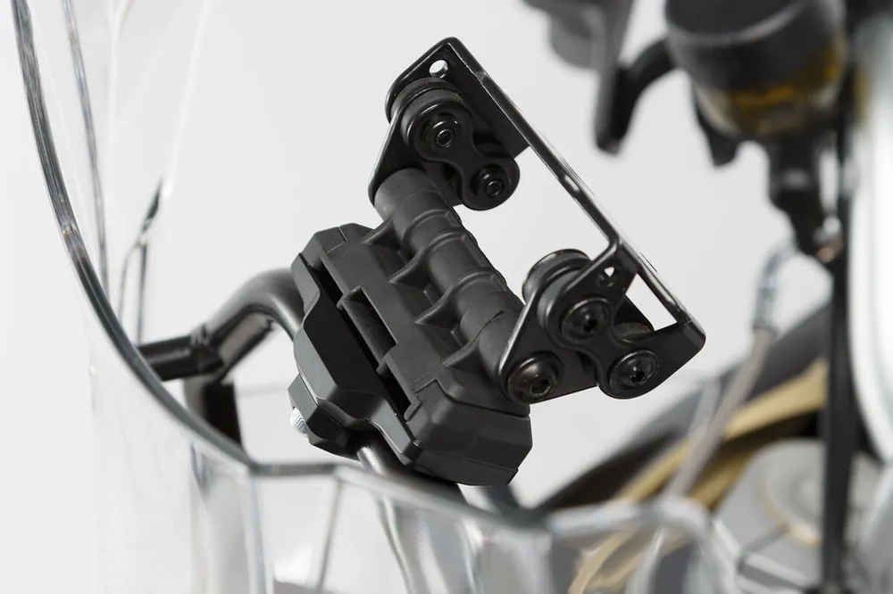 SW-Motech Support Navi sur tube Ø 13/16 mm pour Kawasaki KLE 500 /SE (26-) Produit De Marque
