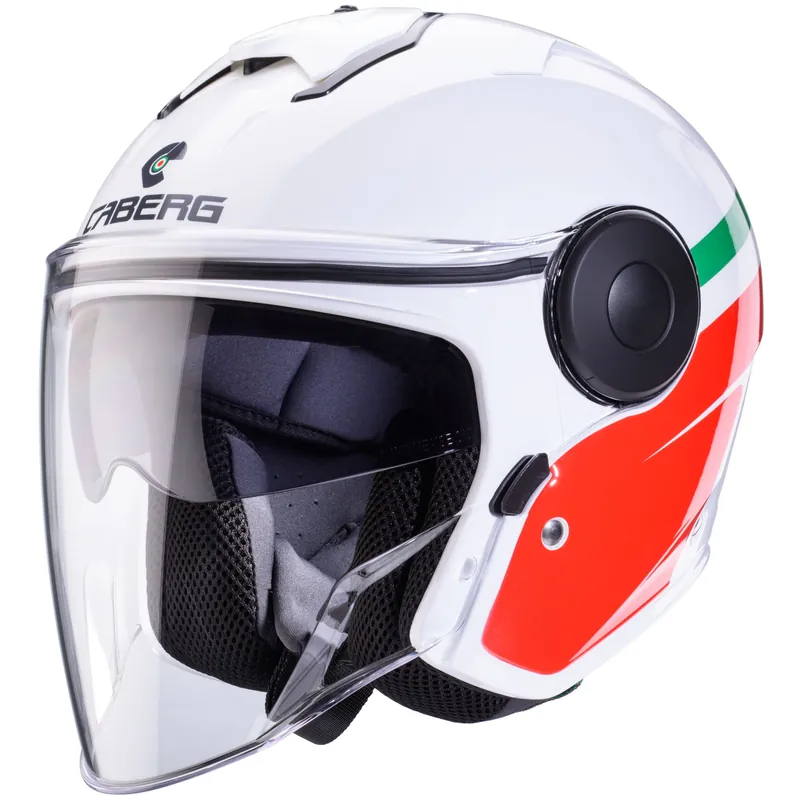 Caberg casque Soho Zephyr Italia blanc/vert/rouge XS Marque