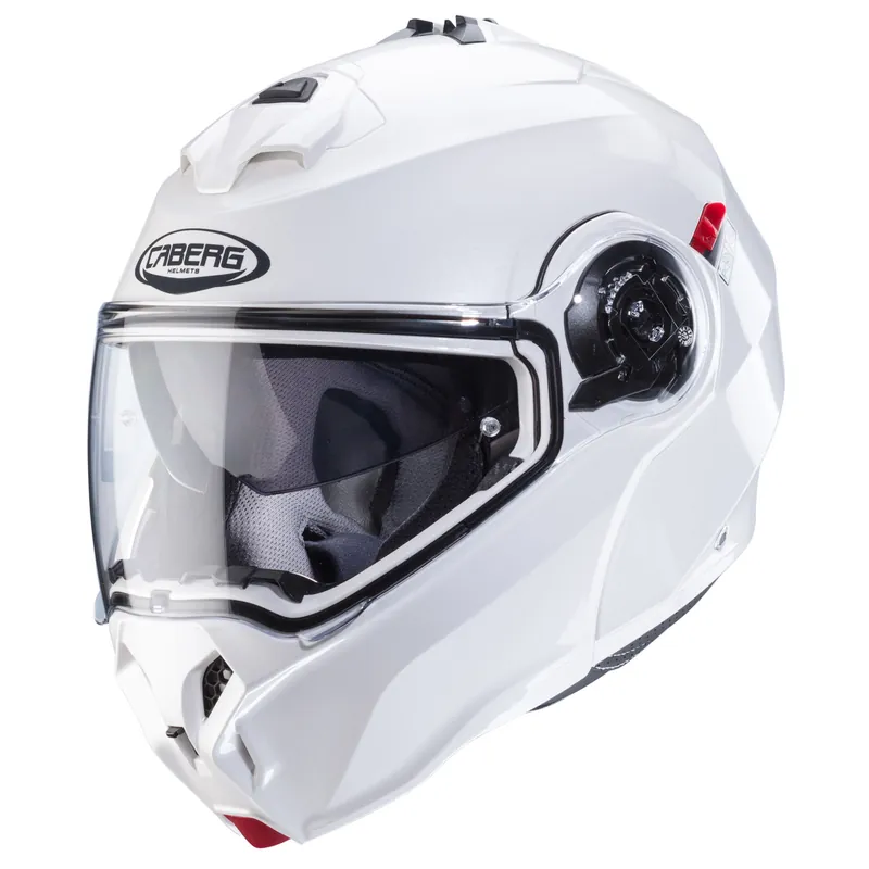 Caberg casque Duke Evo blanc métallisé XS Usine Directe