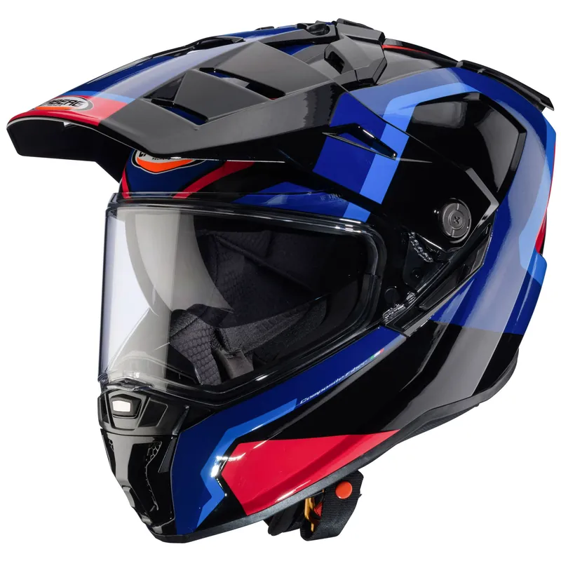 Caberg casque Tanami Scram noir/bleu-rouge XS Dernier Modèle