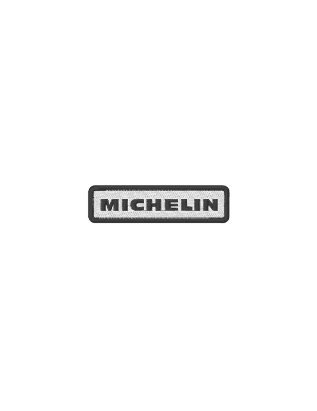 Ecusson brodé MICHELIN 10X2.6 cm Prix Bas