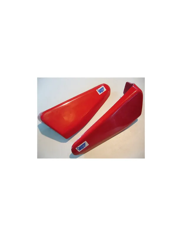 Must-Have BULTACO Sherpa paire de caches latéraux rouges