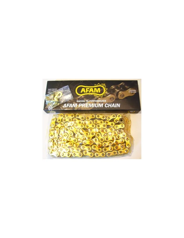 Chaine AFAM renforcée or (pas 520, 120 maillons) Usine Directe